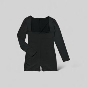 Long Sleeve Square Neck Romper (never worn)